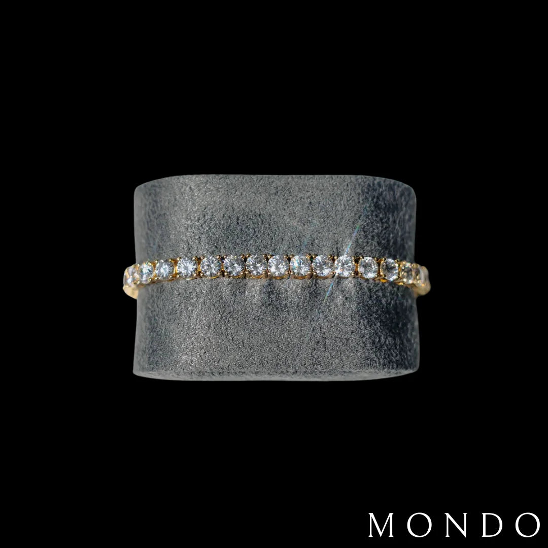 צמיד טניס - זהב 18 קראט