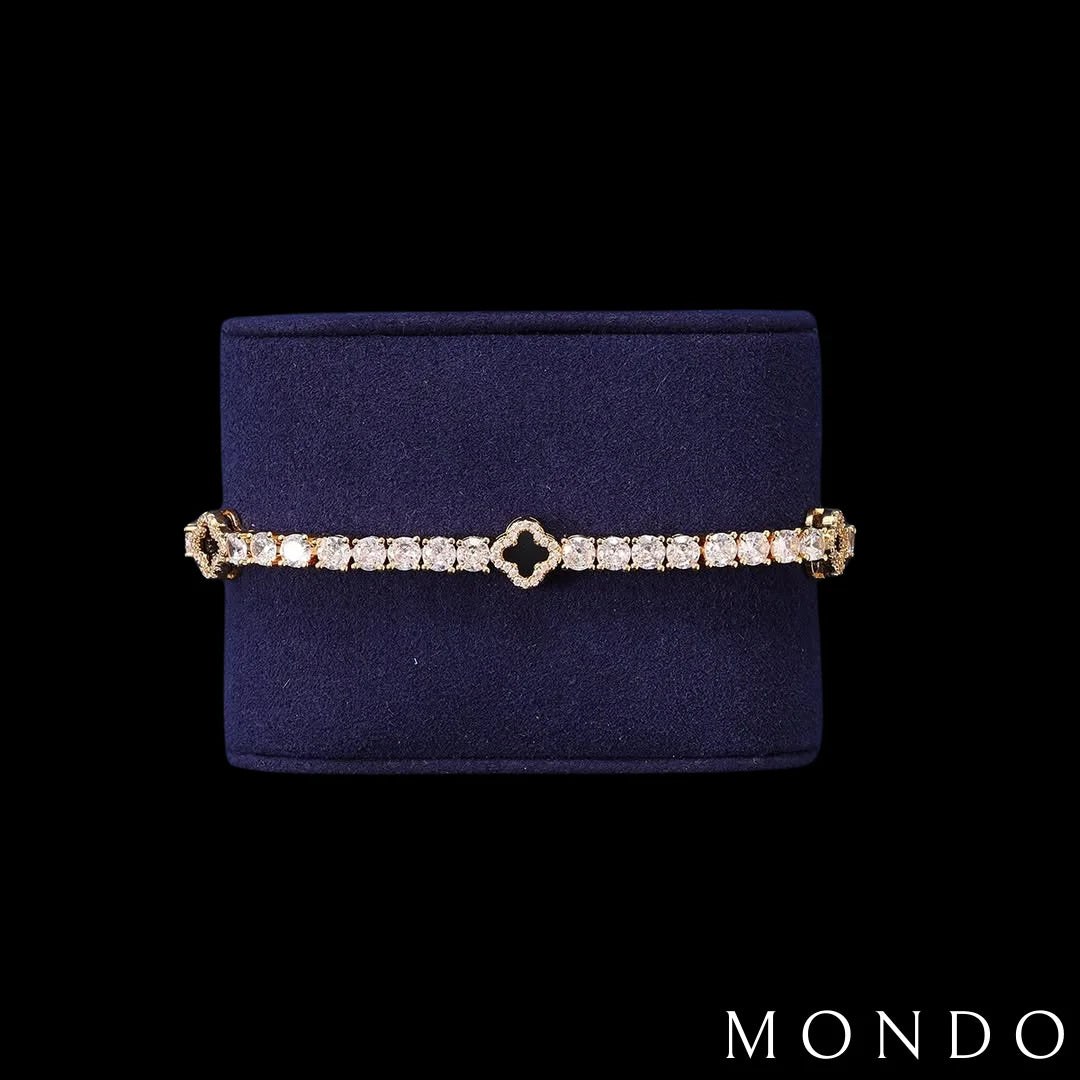 צמיד טניס תלתן