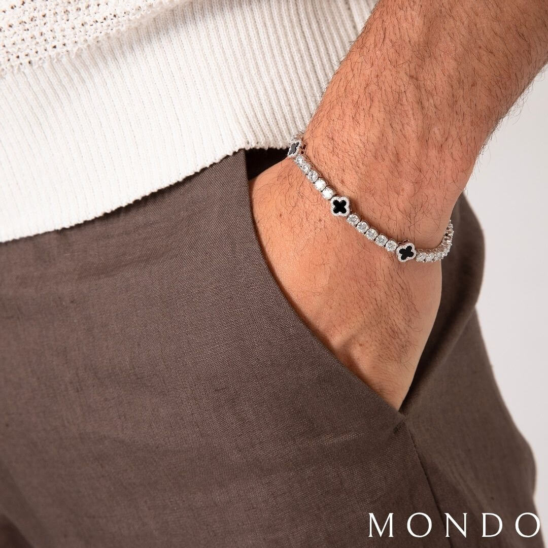 צמיד טניס תלתן