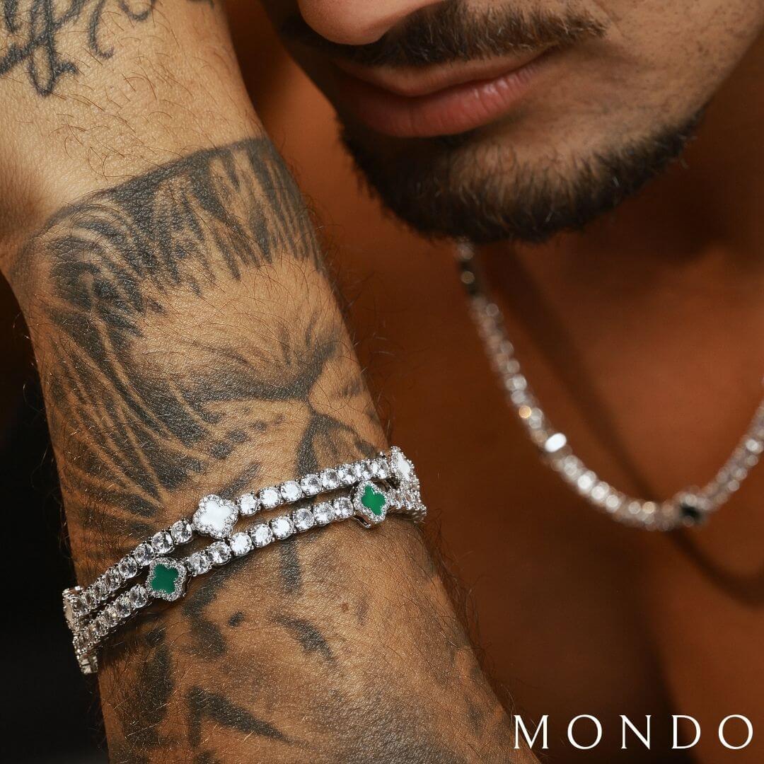 צמיד טניס תלתן