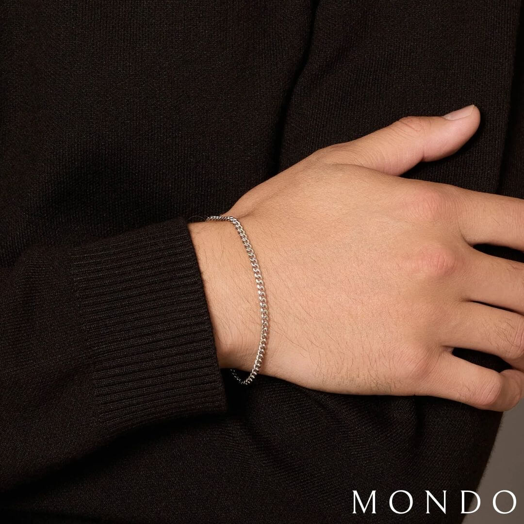 צמיד קלאסי - כסף טהור 925