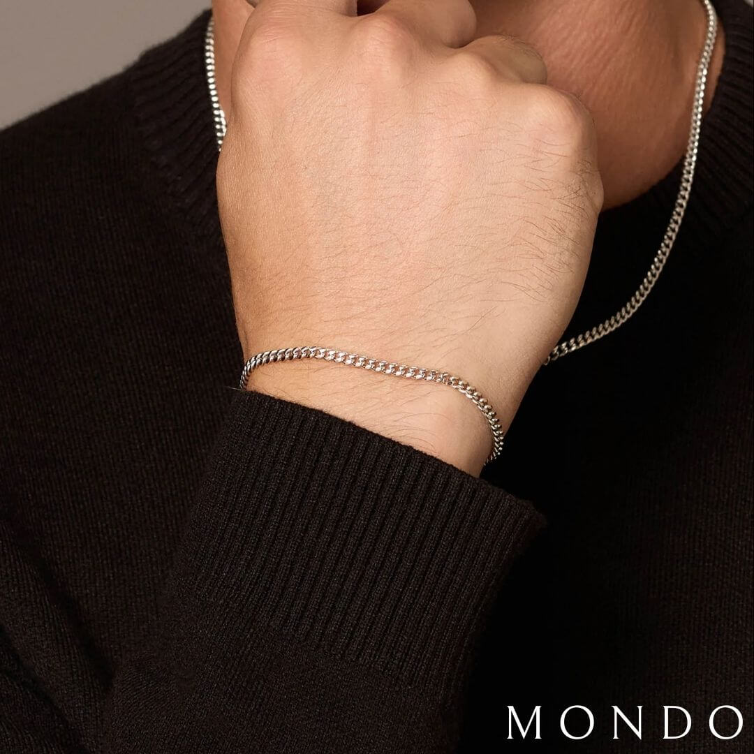 צמיד קלאסי - כסף טהור 925