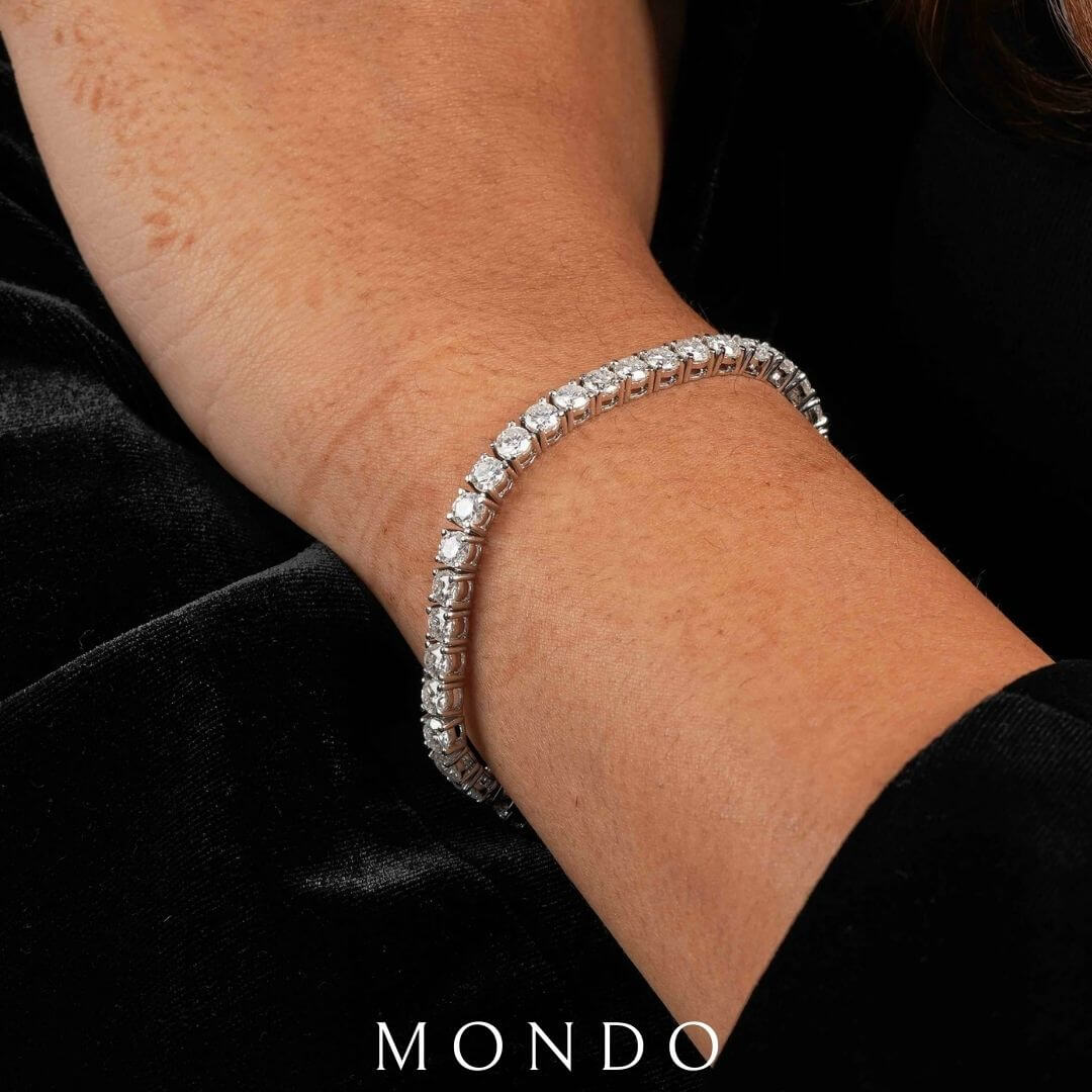 צמיד טניס לאישה - 4 מ״מ