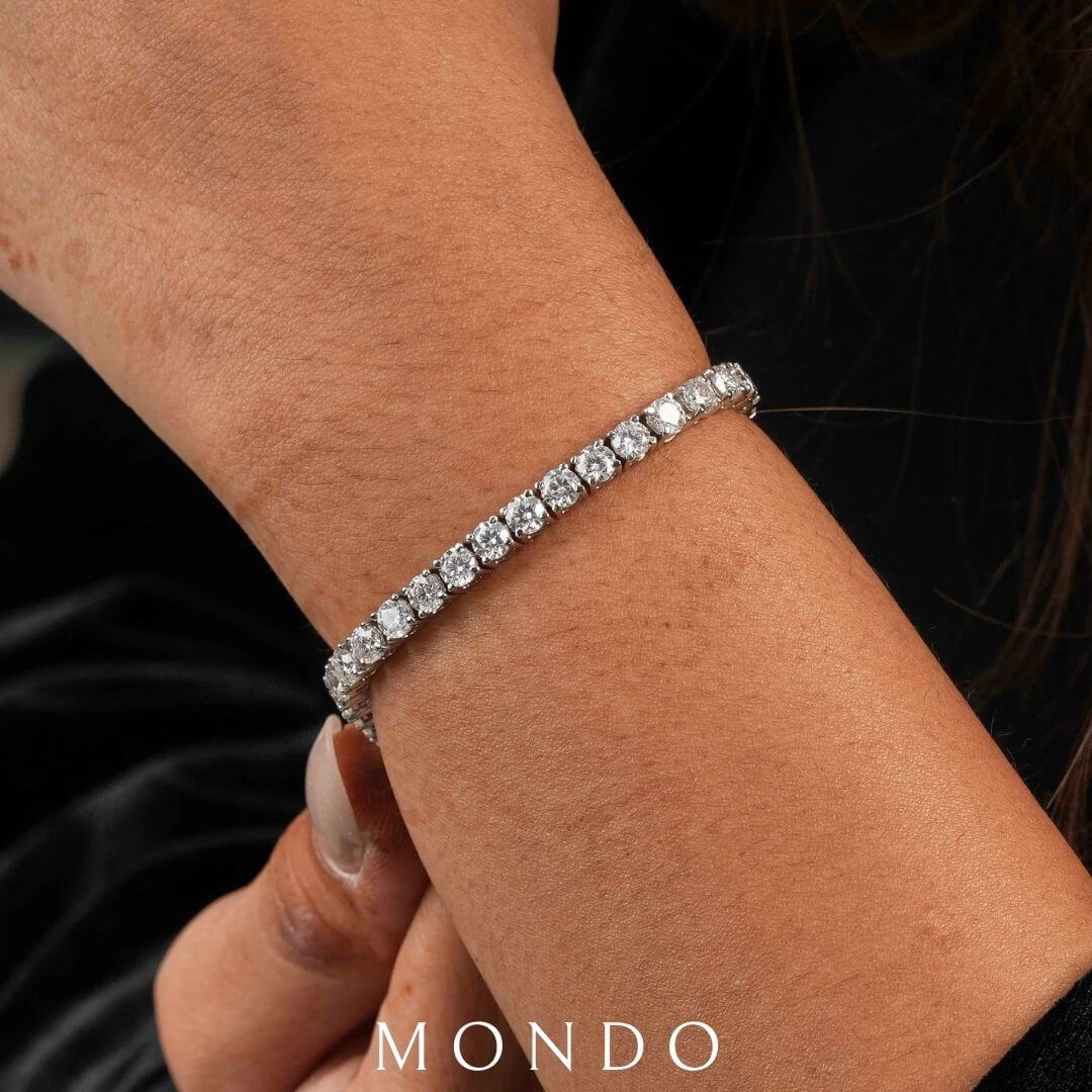 צמיד טניס לאישה - 4 מ״מ