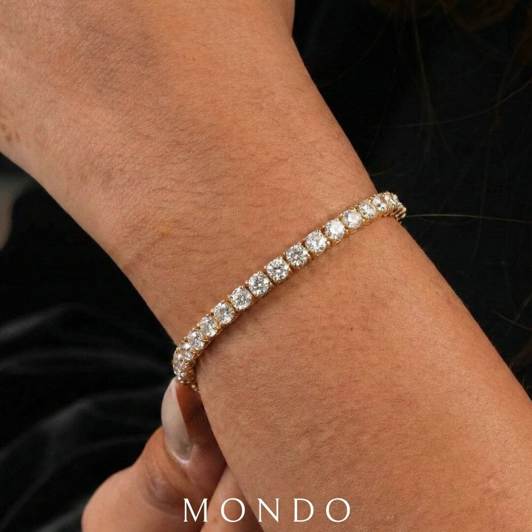 צמיד טניס לאישה - 4 מ״מ