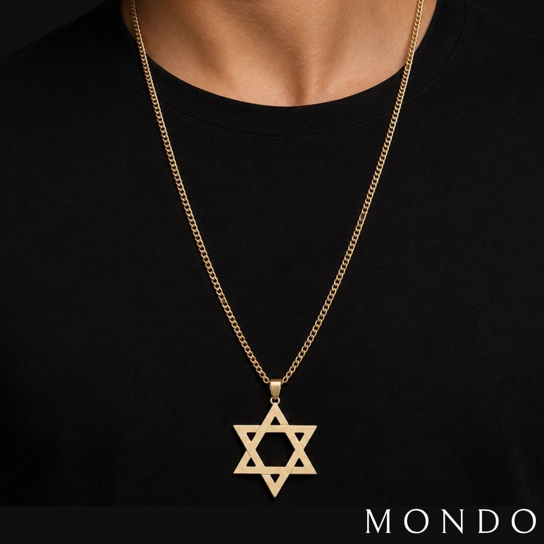 שרשרת מגן דוד גדולה