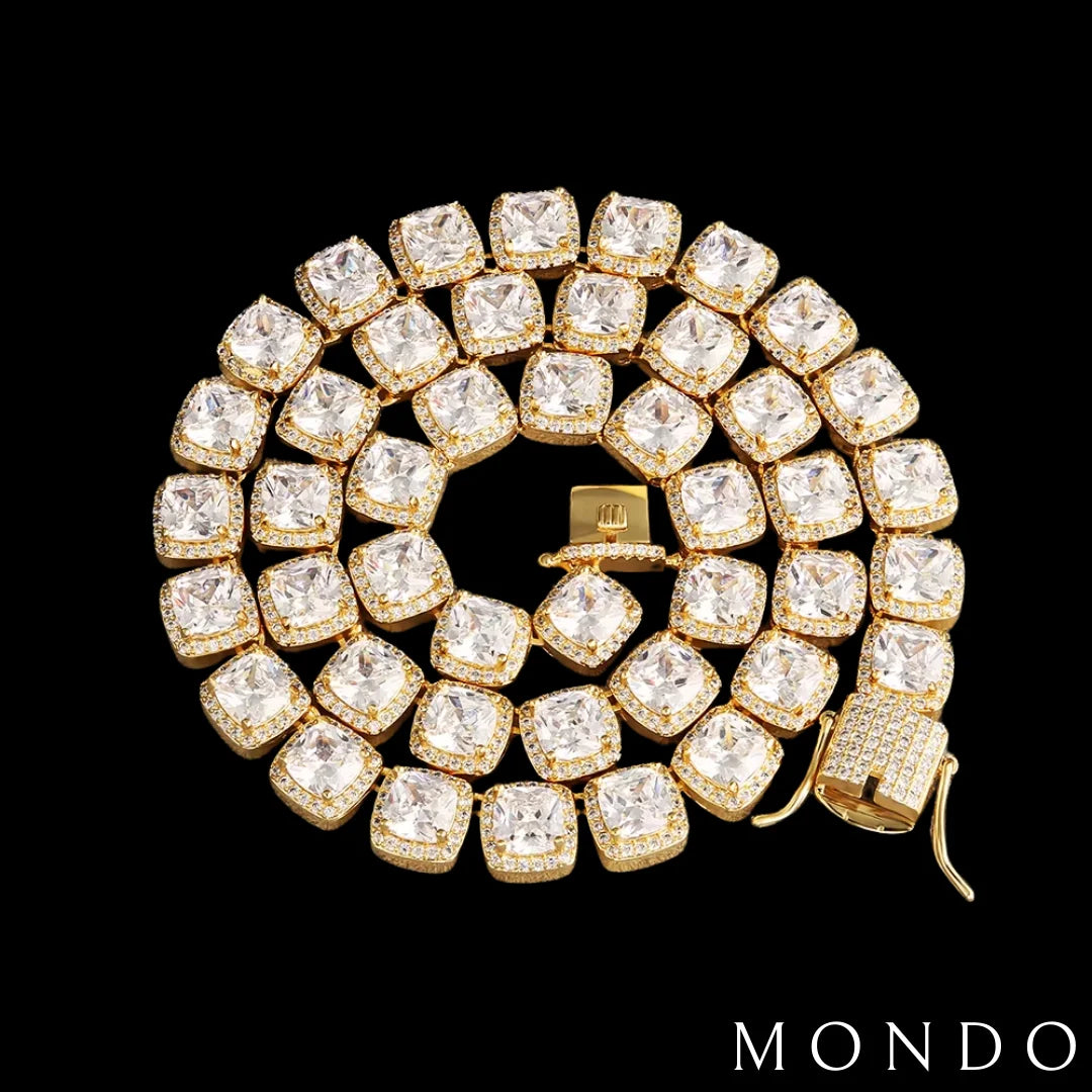 שרשרת אייס אטלנטה - זהב 18 קראט