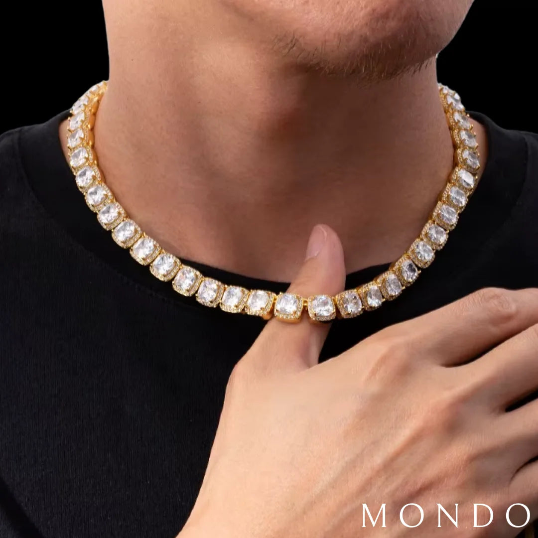 שרשרת אייס אטלנטה - זהב 18 קראט