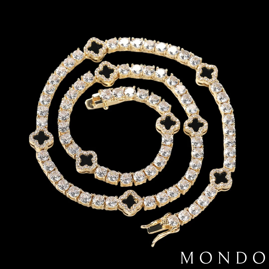 שרשרת טניס תלתן