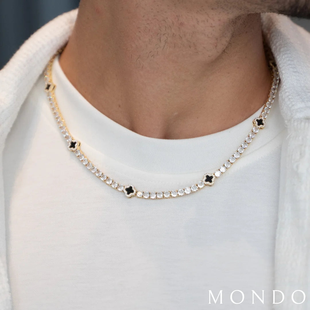 שרשרת טניס תלתן