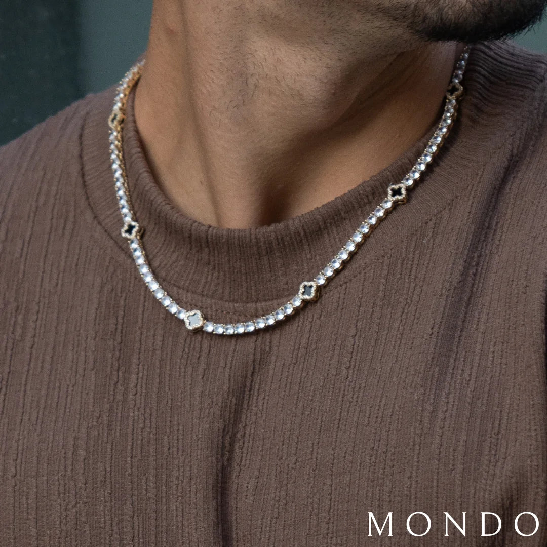 שרשרת טניס תלתן