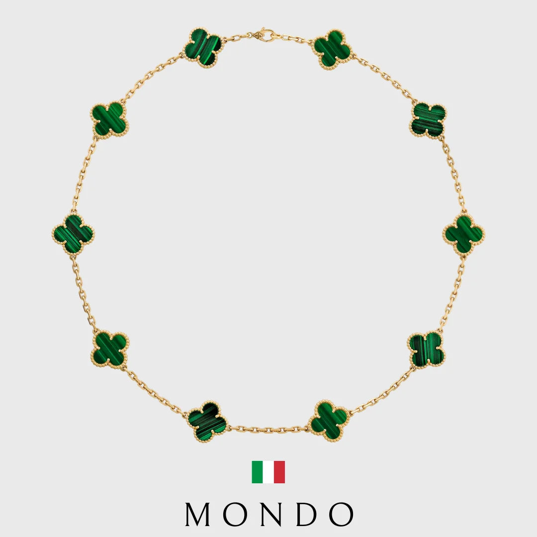 שרשרת תלתנים - כסף טהור 925