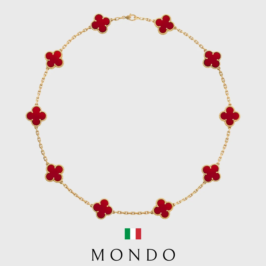 שרשרת תלתנים - כסף טהור 925