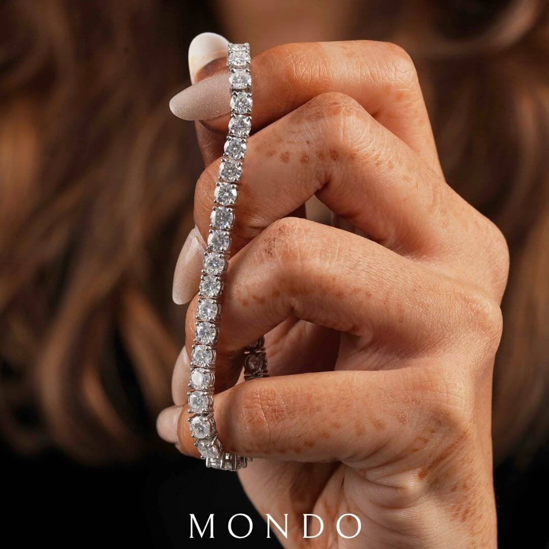 צמיד טניס לאישה - 4 מ״מ