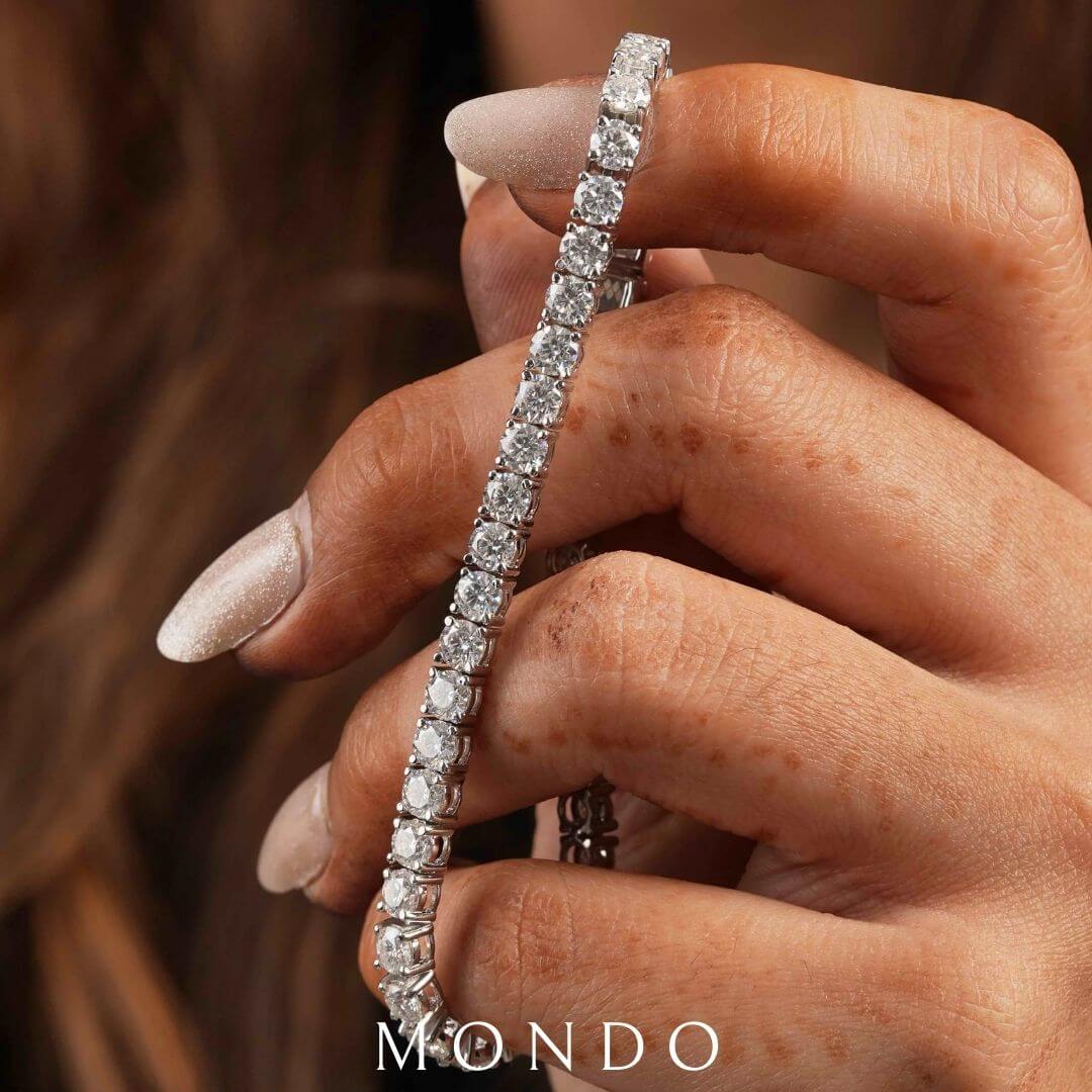 צמיד טניס לאישה - 4 מ״מ