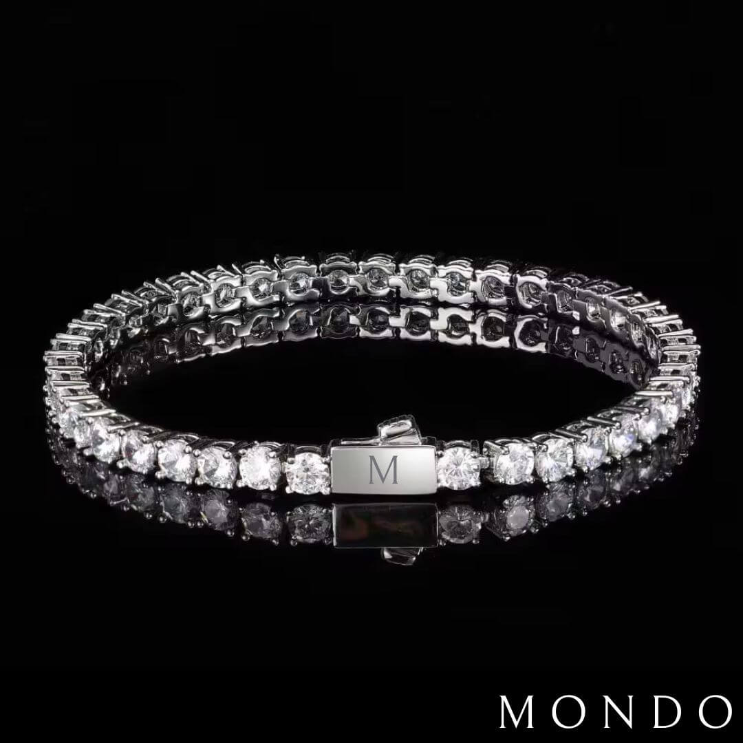 צמיד טניס - זהב 18 קראט