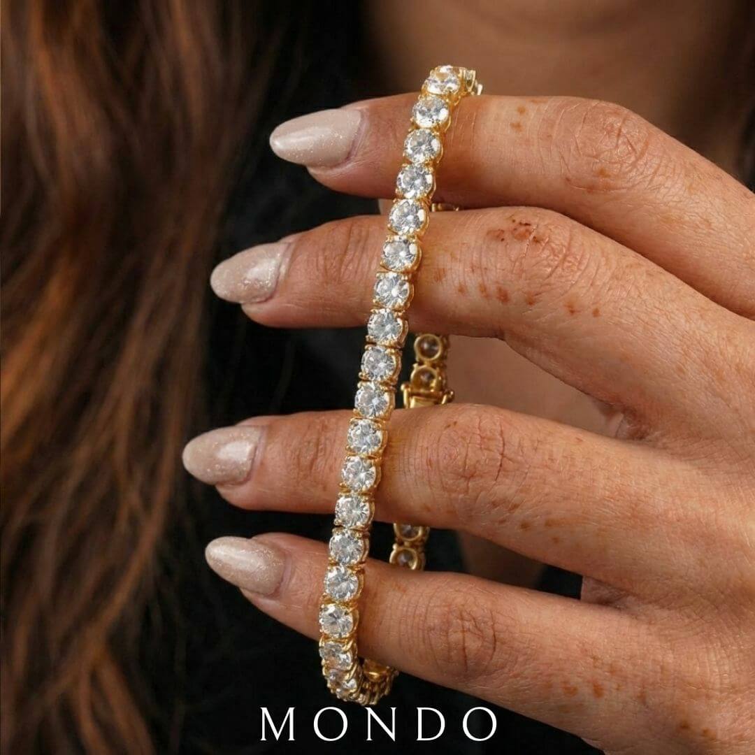 צמיד טניס לאישה - 4 מ״מ