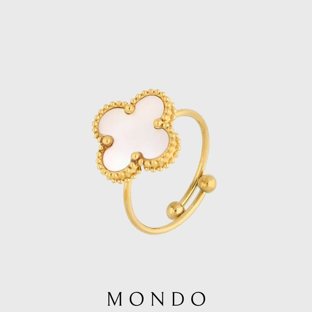 טבעת תלתן one size