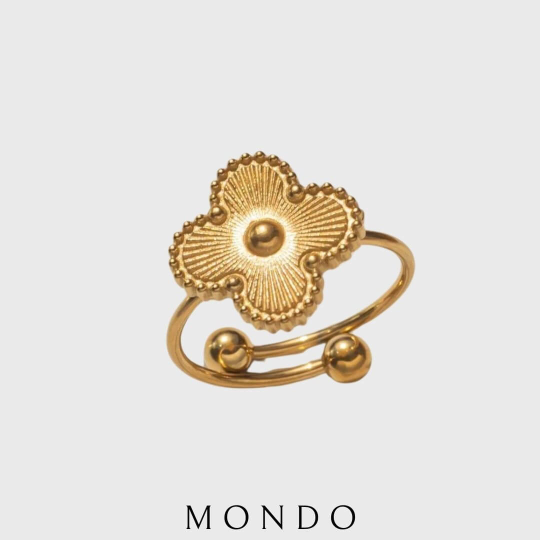 טבעת תלתן one size