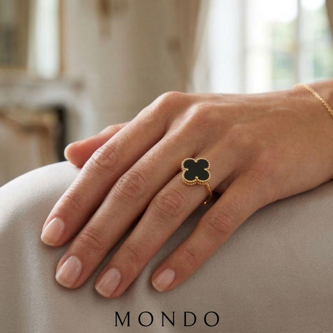 טבעת תלתן one size