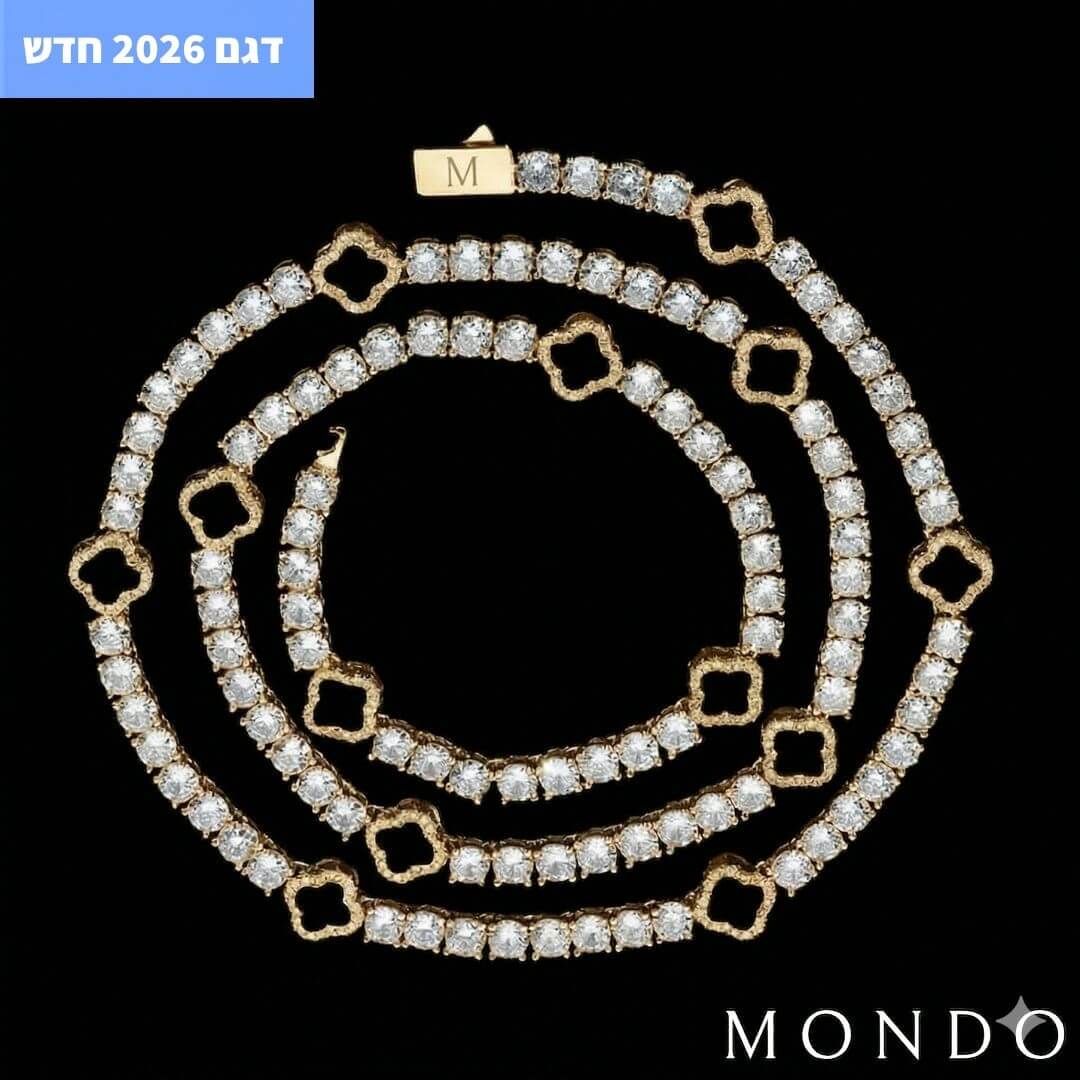 שרשרת טניס תלתן