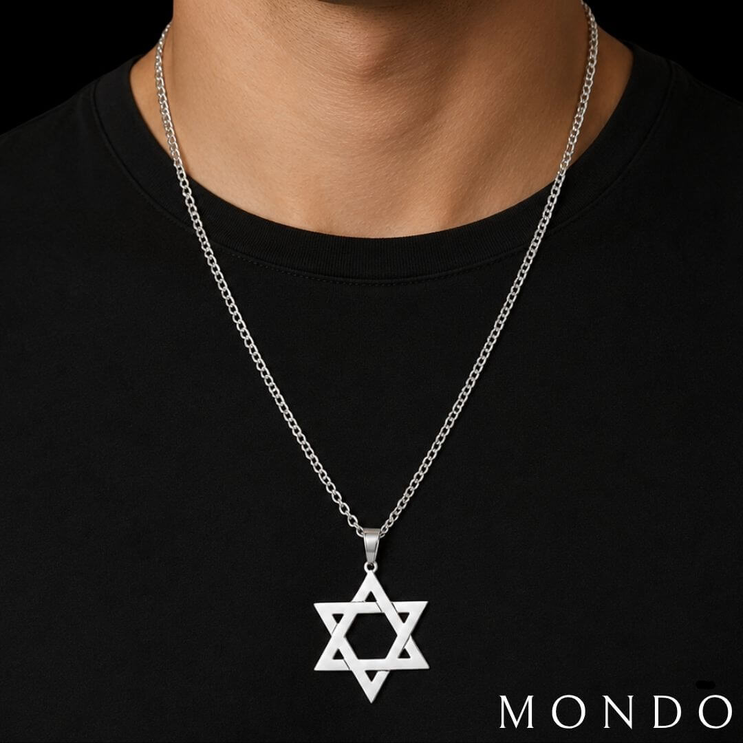 שרשרת מגן דוד גדולה