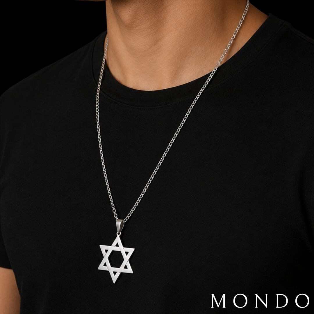 שרשרת מגן דוד גדולה