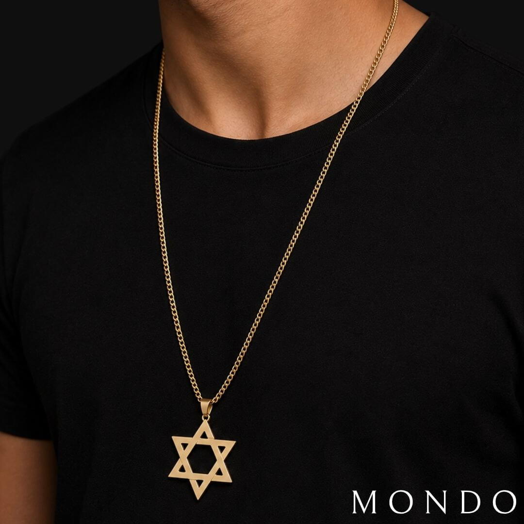 שרשרת מגן דוד גדולה